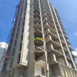 ቦሌ -  መስቀል ፍላወር - ቱሊፕ ሆቴል አካባቢ 63 ካሬ ስቱዲዮ / 1 መኝታ - 6.2 ሚሊየን100% ክፍያ - 5.5 ሚሊየን 20% ቅድመ ክ in Ethiopia